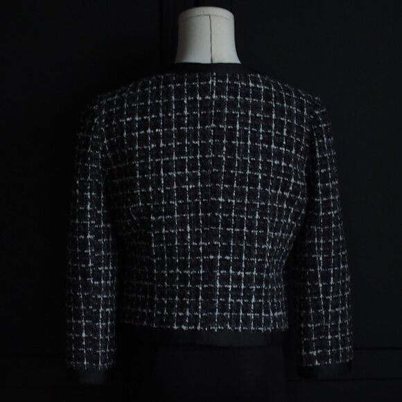 H&M | Tweed Black, White & Grey Jacket - Picture 11 of 11